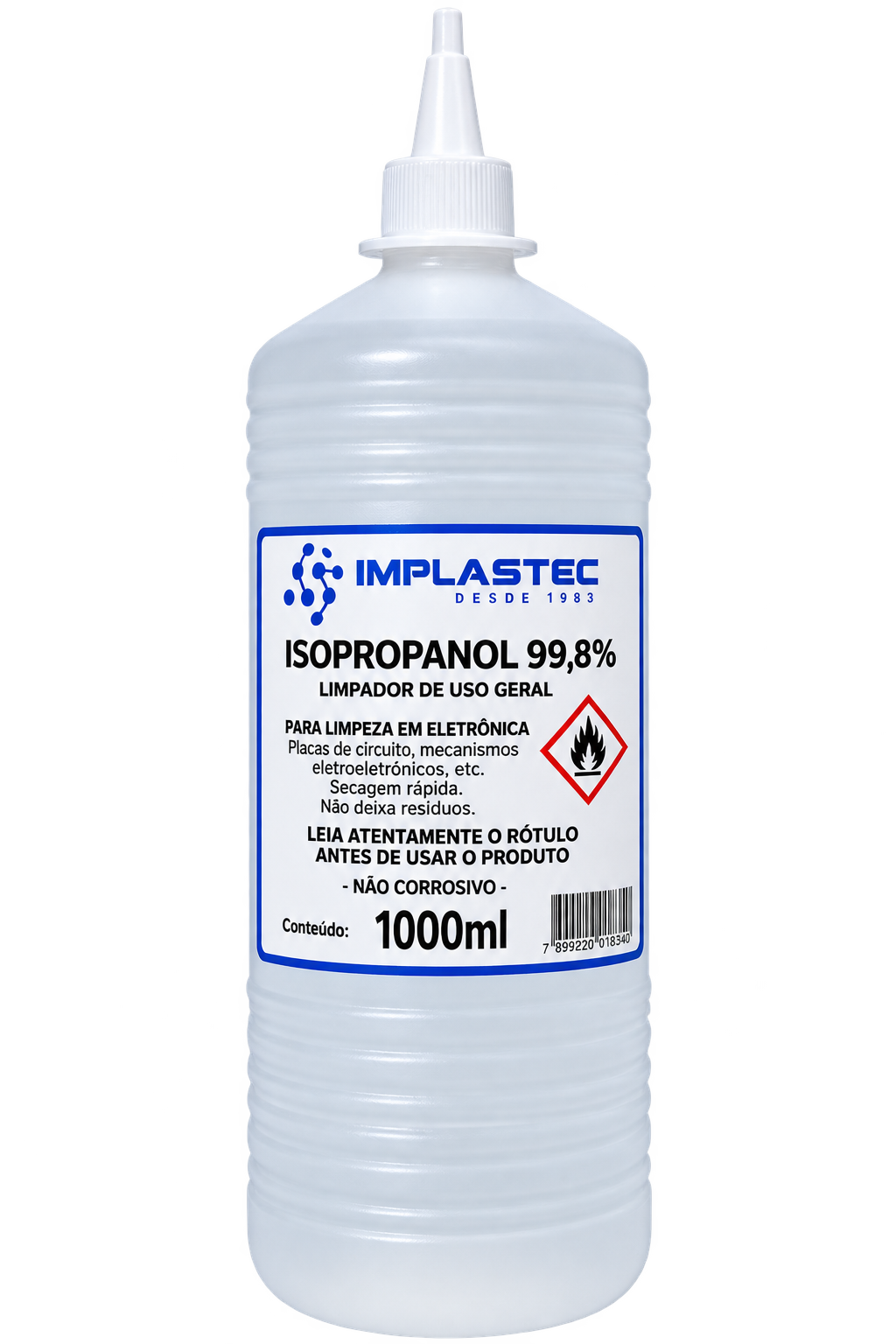 Álcool Isopropílico 99,8% 1L